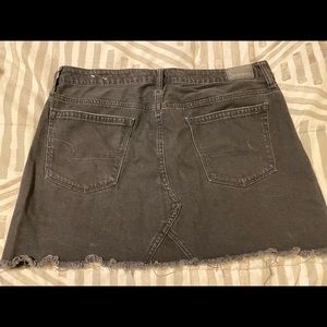 American Eagle Black Denim Skirt